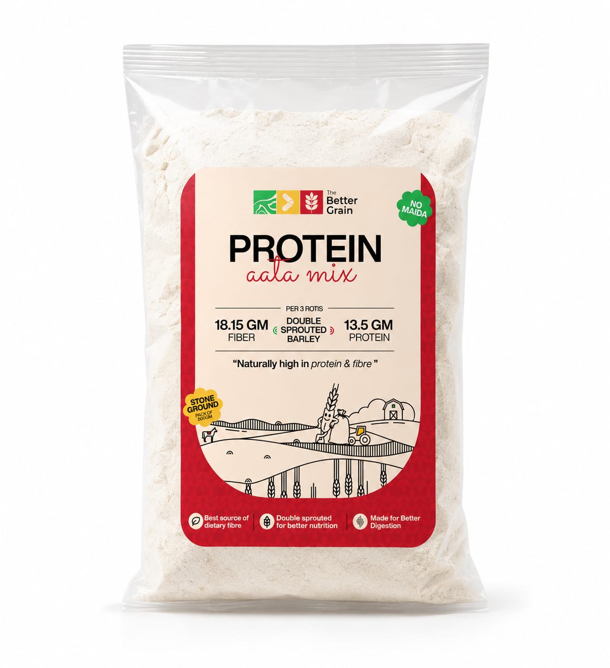 Protein Atta Mix - 500 gms